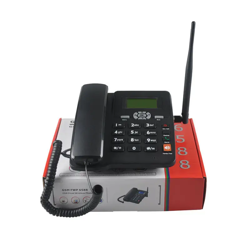 2023 Fwp Home Telephone Two Dual Sim Card Cdma Wcdma Fixed Wireless 2G 3G 4G GSM Cordless Phone