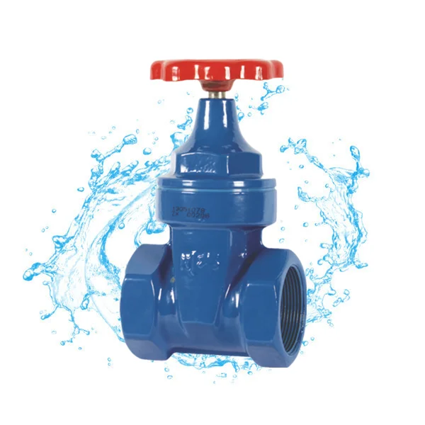 1/2'-2'Ductile cast iron screw thread Pipe thread Soft Seal knife casting valves ferreteria valves water inlet valve