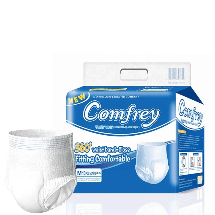 Breathable Organic Women Men Incontinence Fixation Tights Panty Xl Size Grande Taille Adult Pull Up Diaper Pants