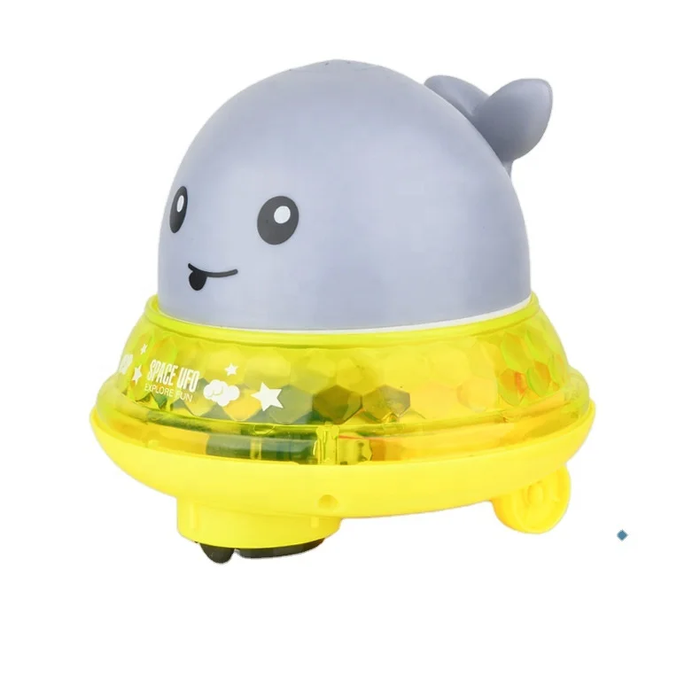 
Hot Selling Lovely Squierter LED Flashing Light up Whale Bath Toys Water Squirting Sprinkler Baby Bath Shower Kids Water Toys 