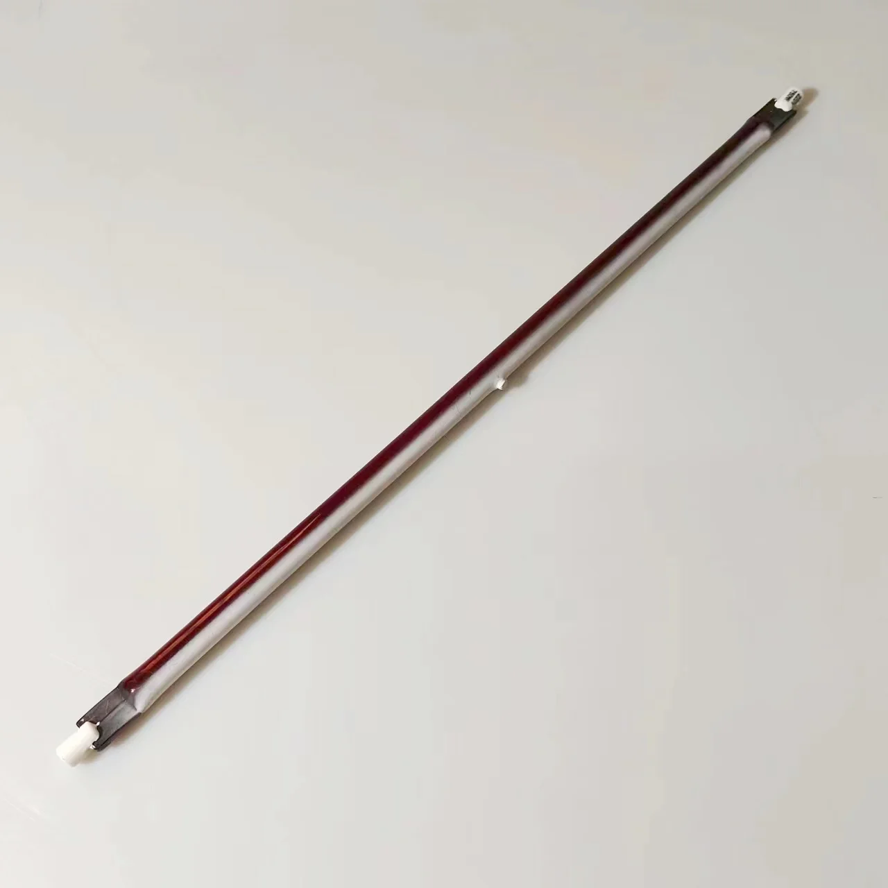 Factory direct commercial  800W half white ruby infrared heat lamp ir tube for automobile repair shops