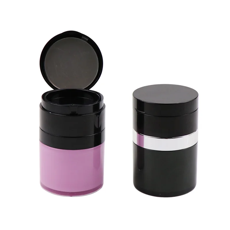 Wholesale cosmetic packaging face cream makeup plastic compact powder case air cushion bb foundation case