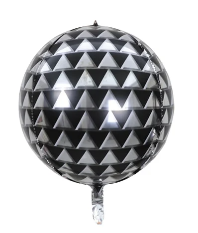 22 inch laser disco 4D ball birthday party decoration aluminum film balloon event arrangement