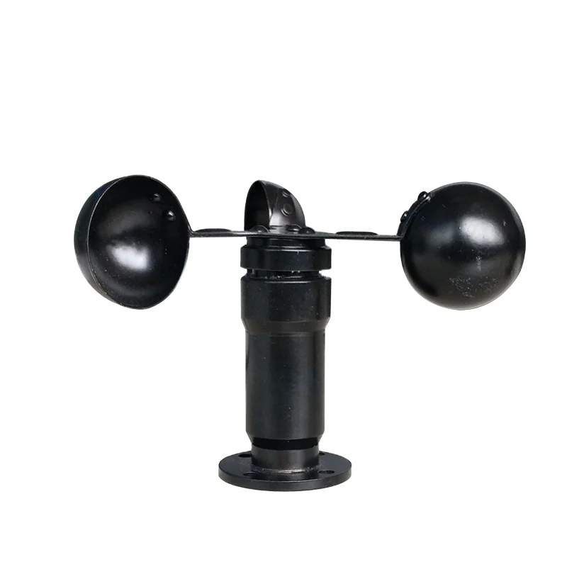 Wind speed sensor meteorological three-cup air volume tester outdoor anemometer RS485 high-precision tower crane anemometer