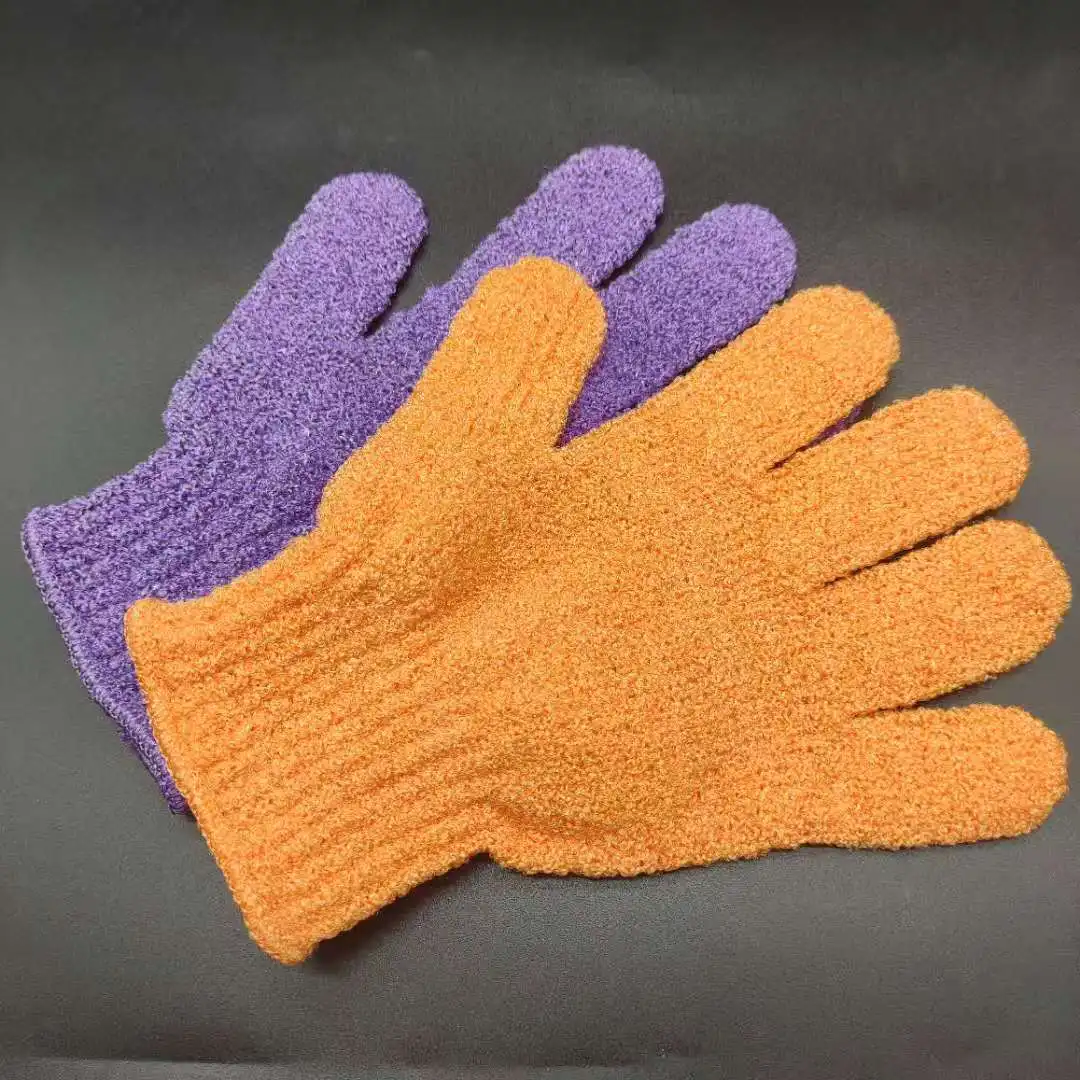 Eco friendly Spa Shower Bath Body Cleaner Dead Cells Scrub Mitts Exfoliating Mitt