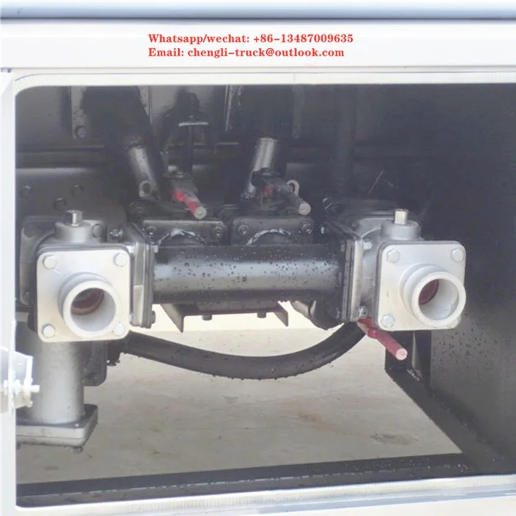 Foton fuel tank truck 6 wheel 108hp small 5000L fuel truck for sale