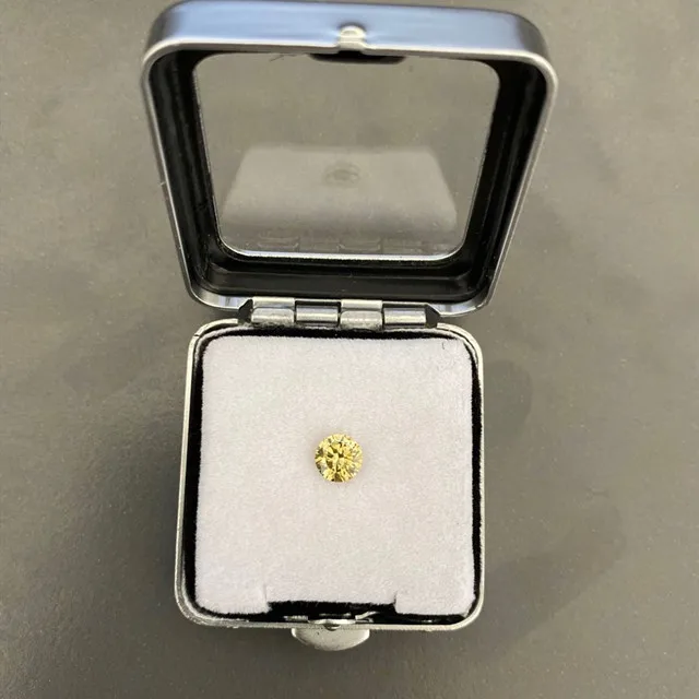 
man made CVD lab grown fancy color diamond in China manufacture with high quality 