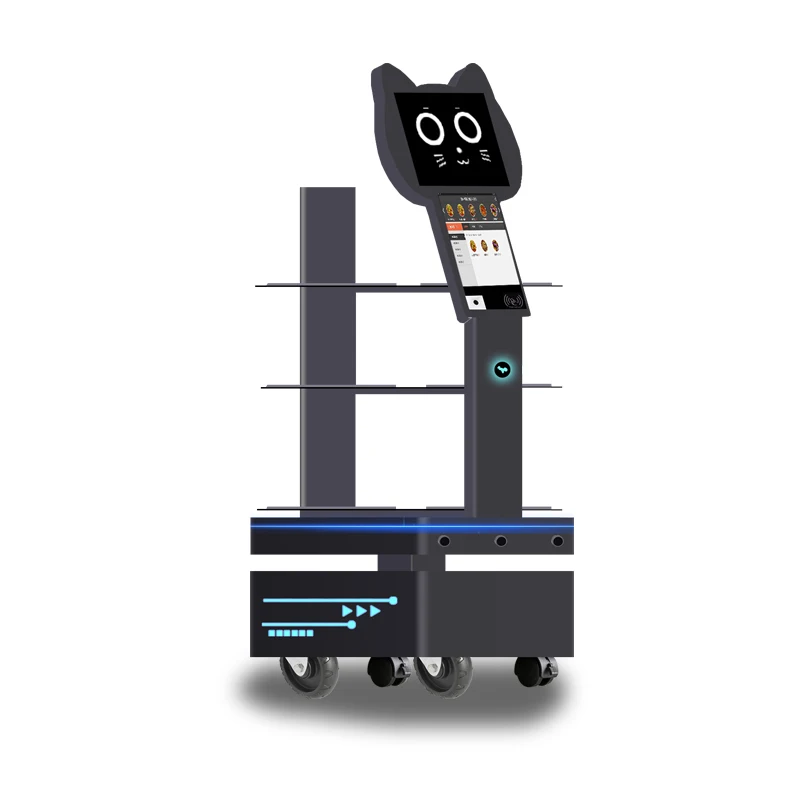 Hot Sale Custom Commercial Service Robot Restaurant Food Delivery and Ordering Hotel Service Robot