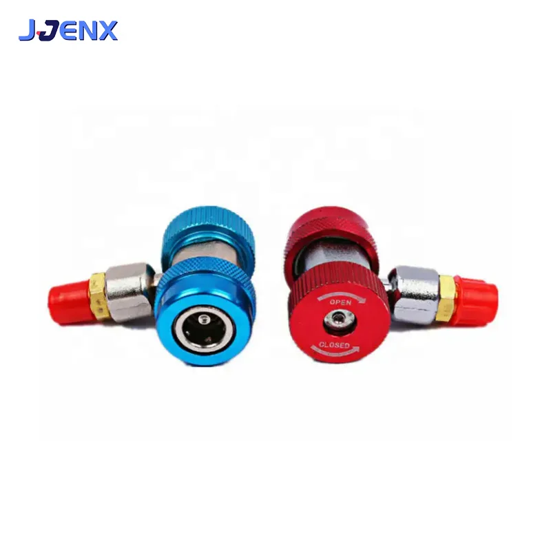 R12 R22 R134A manifold gauge set HVAC A/C Refrigerant Manifold Gauge Charging Hose Couplers Kit For Air condition car ac tools