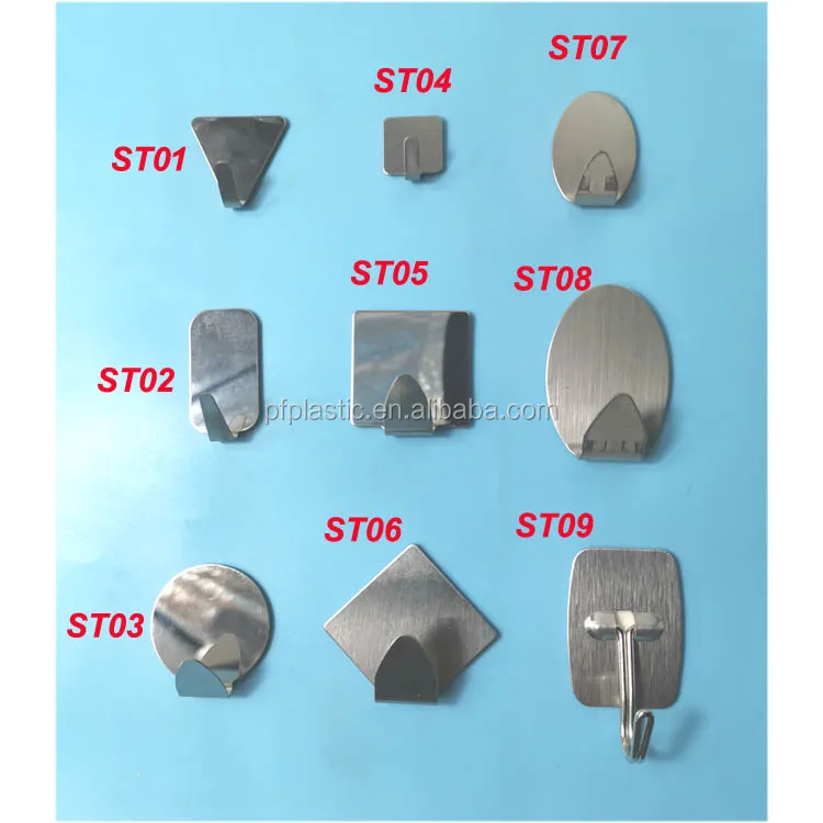 Self Adhesive Stainless Steel Hook Towel Hook