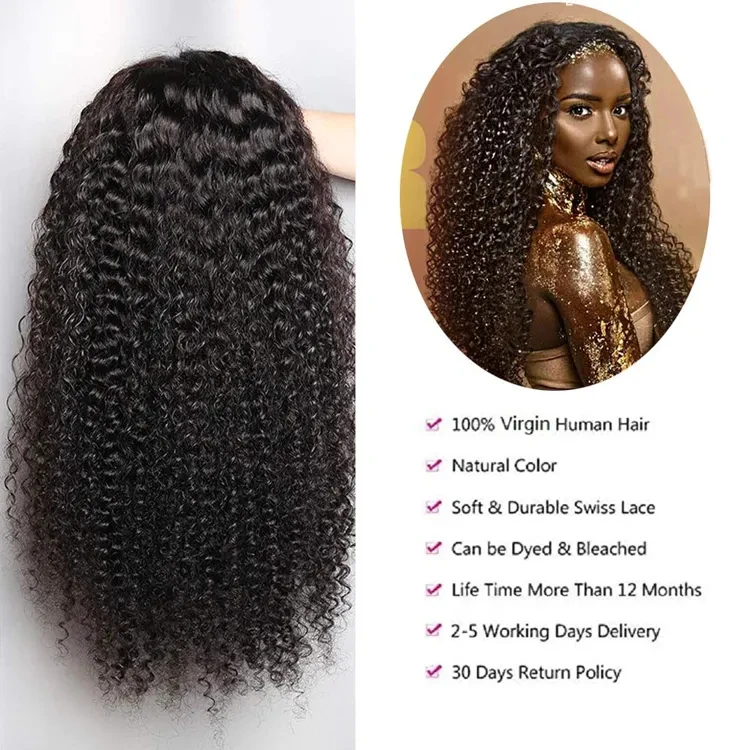 Wholesale Raw India Deep Wave Nature Transparent Hd Full Lace Frontal Wig Virgin Brazilian Preplucked Lace Front Human Hair Wigs