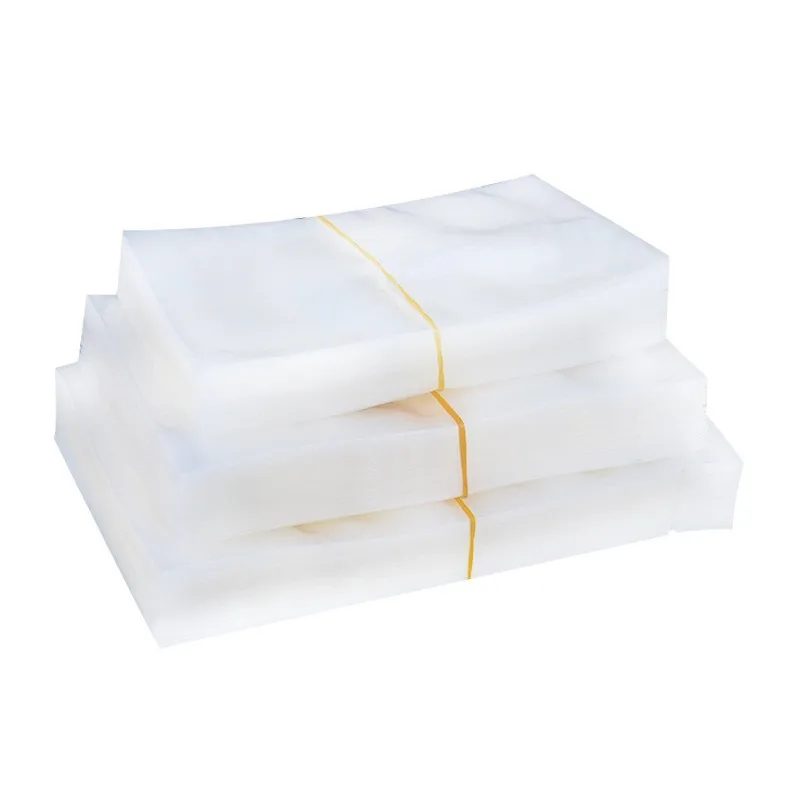 STOCK Clear Nylon PA PE Laminated Plastic Vacuum Bags Food Storage Packaging Vacuum Sealer Bags for Food Industry