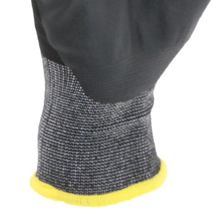 Лучшие продажи глобальная крепко мужские маслостойкий общего назначения с резиновым покрытием защитные жесткие рабочие перчатки