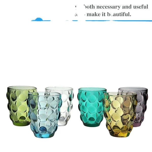 Цветной поликарбонатный Желтый Синий Цветной Бокал для вина