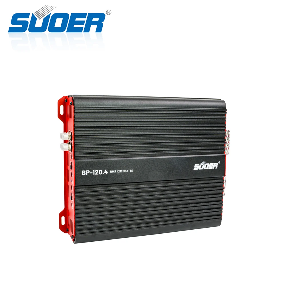 Suoer BP-120.4 class AB 4 channel 120 watts car amplifier
