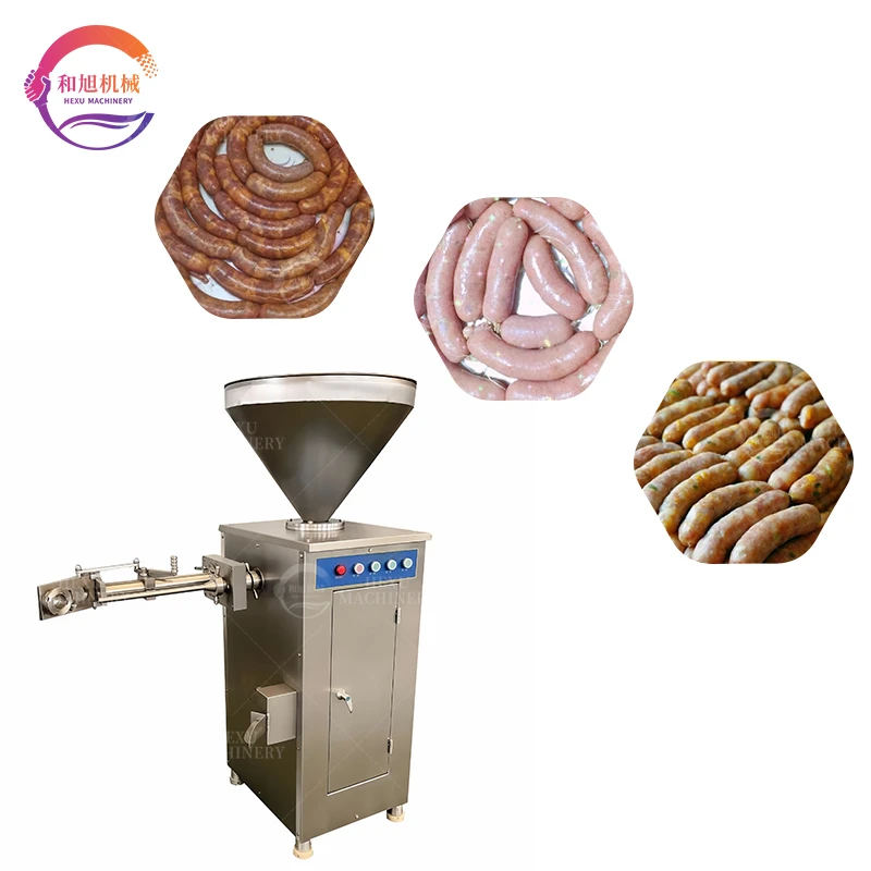 Automatic Chicken Sausage Making Machine Pneumatic Sausage Filling Knotting Machine for Sausage Stuffer