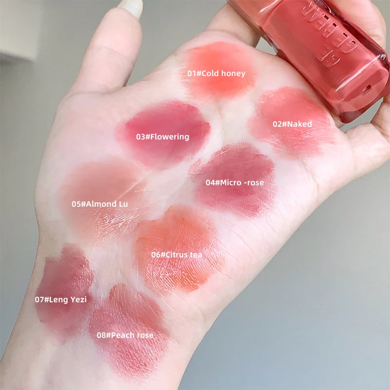 Gegebear OEM Lip Colorant Moisturizing Long Lasting Autumn And Winter Maintain Makeup Low Saturation Lipstick Tint