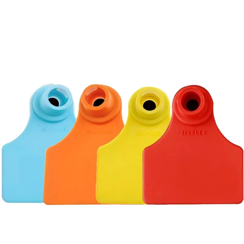 environmentally friendly Ear tag management solutions pig sheep goat with sharp points ear labels for flock