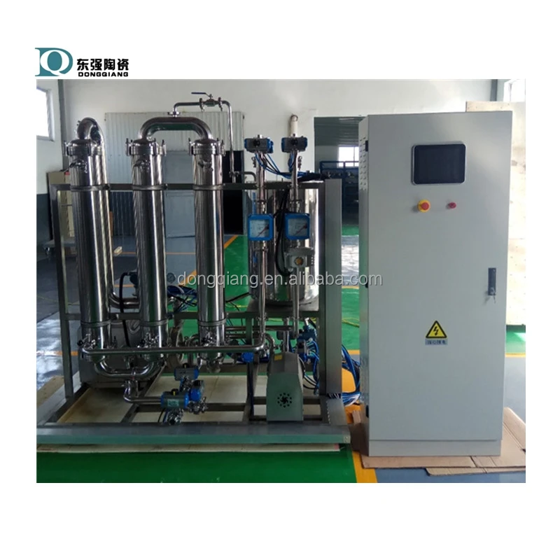 Керамическая мембрана для лабораторной пилотной установки с керамическими фильтрующими элементами фильтрации MF