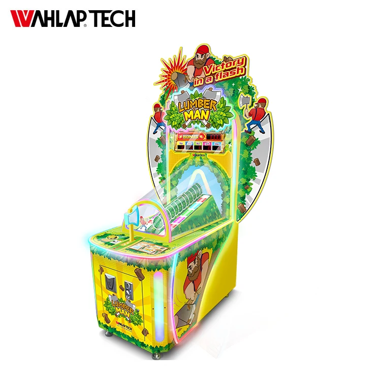 Use axe handle Deforestation Coin Operated Simulated Game Machine