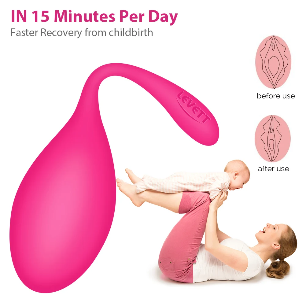 
Levett hot sale kegel ball waterproof silicone vagina exercise ball for tightening 