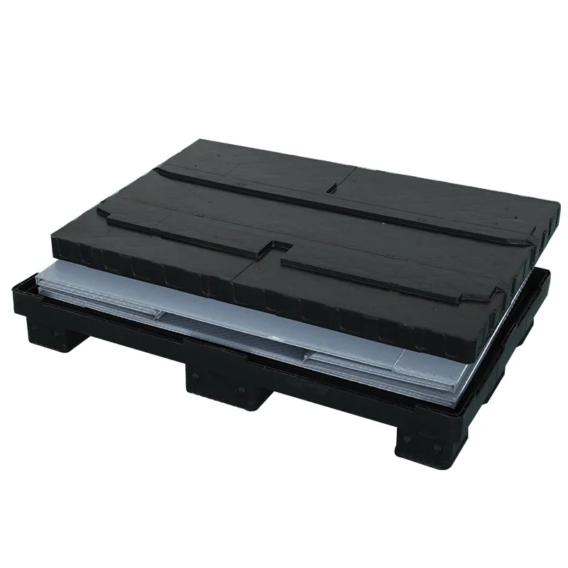 NEXARA Hot Sale HDPE 1200*1000mm Pallet Box Plastic  Plastic for Warehouse