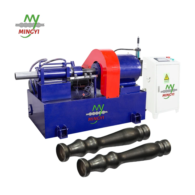 Experienced factory decorative metal flower tube pipe embossing machine