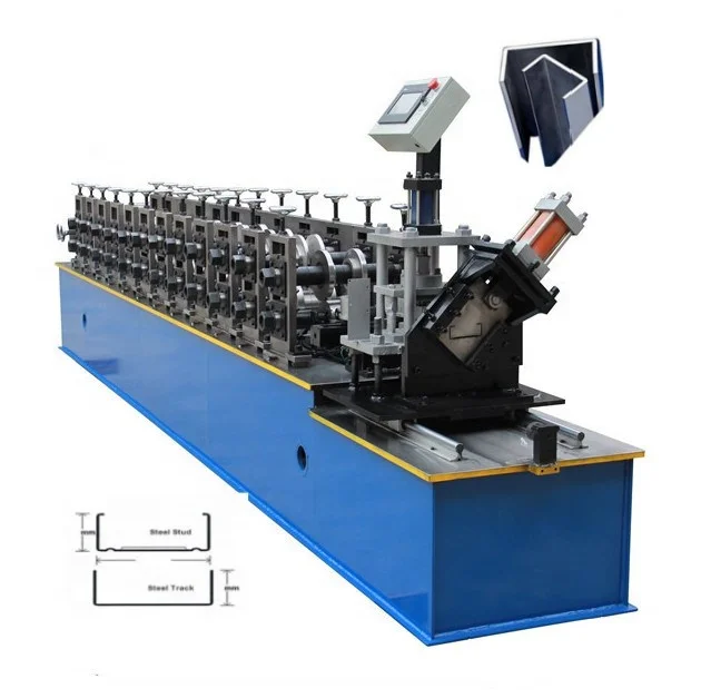 Automatic CU Channel Steel Stud and Track Keel Forming Machine Frame Making Machine