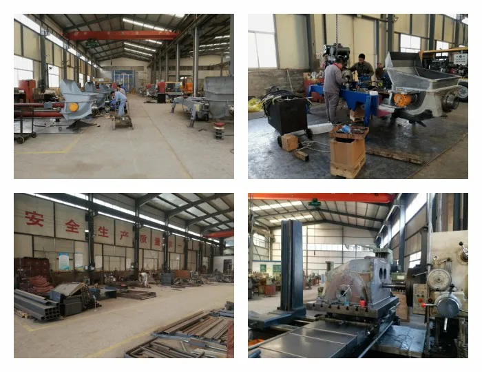 Factory price 8m3/h  Diesel Trailer Shotcrete Concrete Spray Machine