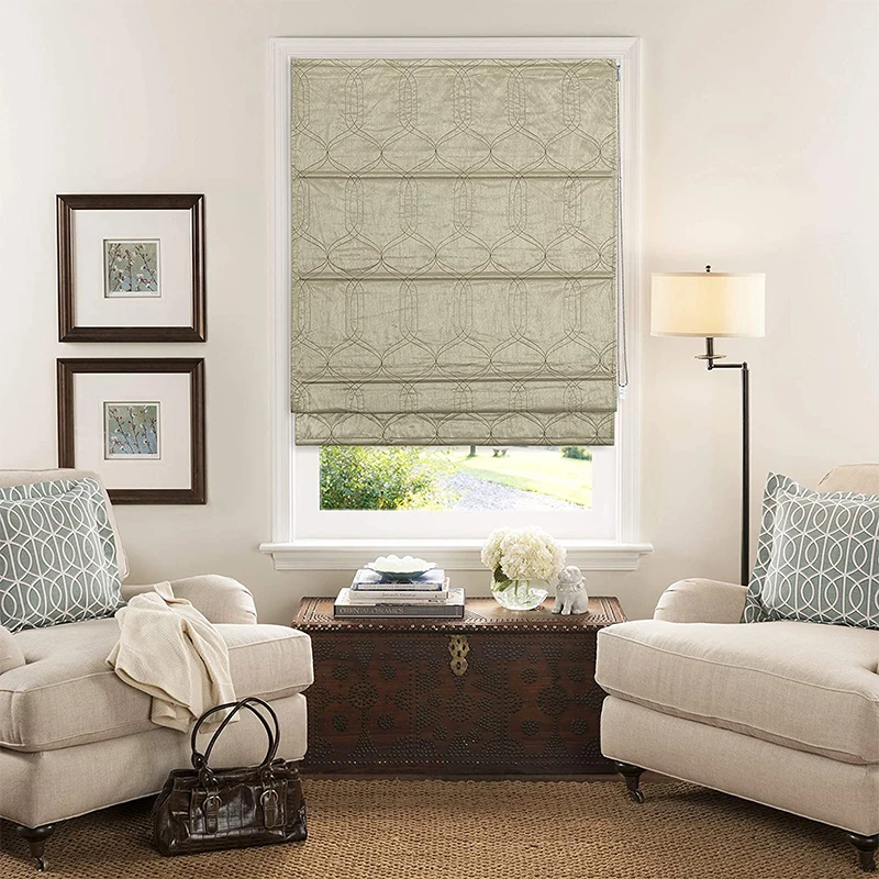 Home Decoration Shades Roman Roller Blind Shades Living Room Roman Blinds For Windows