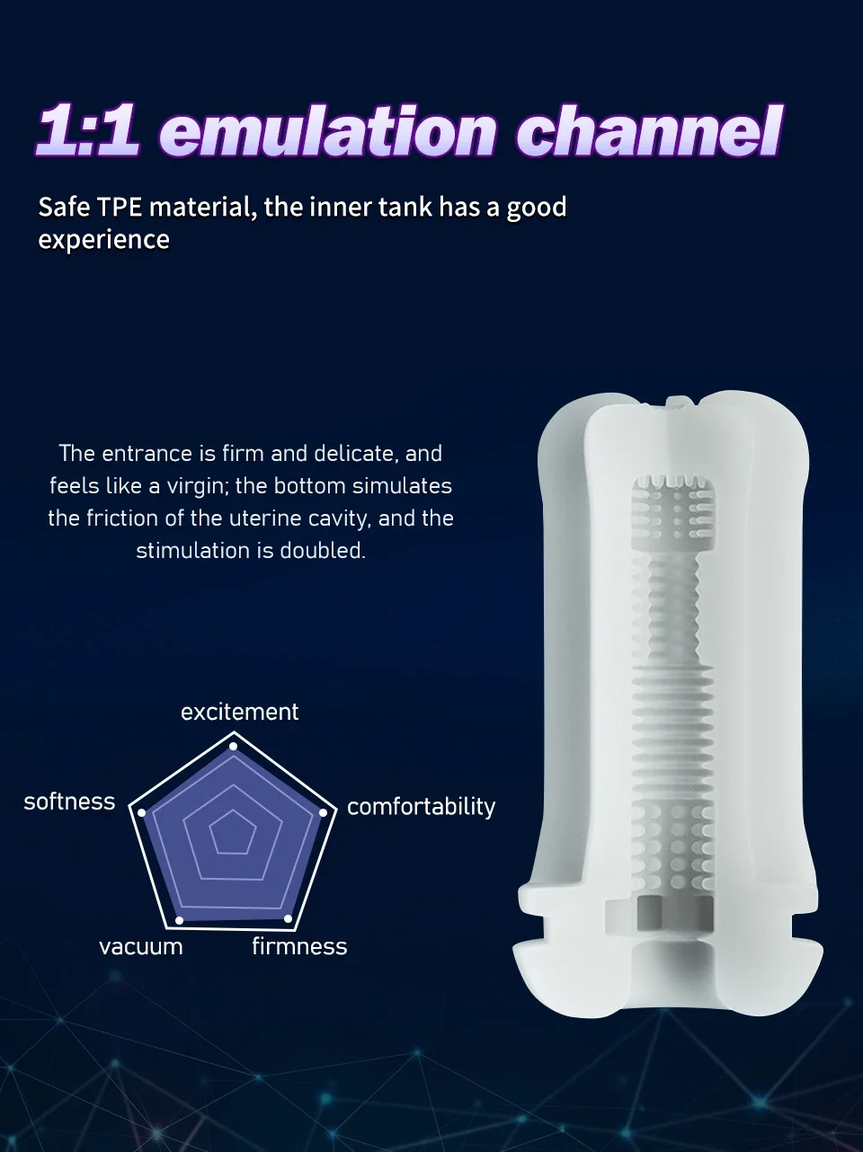 Soft Inside Convenient Cleaning Voice Interaction Piston Experience USB Gharying Design Male Masturbating Machines for Men