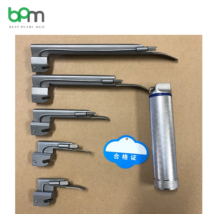 Famous brands lamp operating self-retaining bulbs fiber optic price flexible video laryngoscope