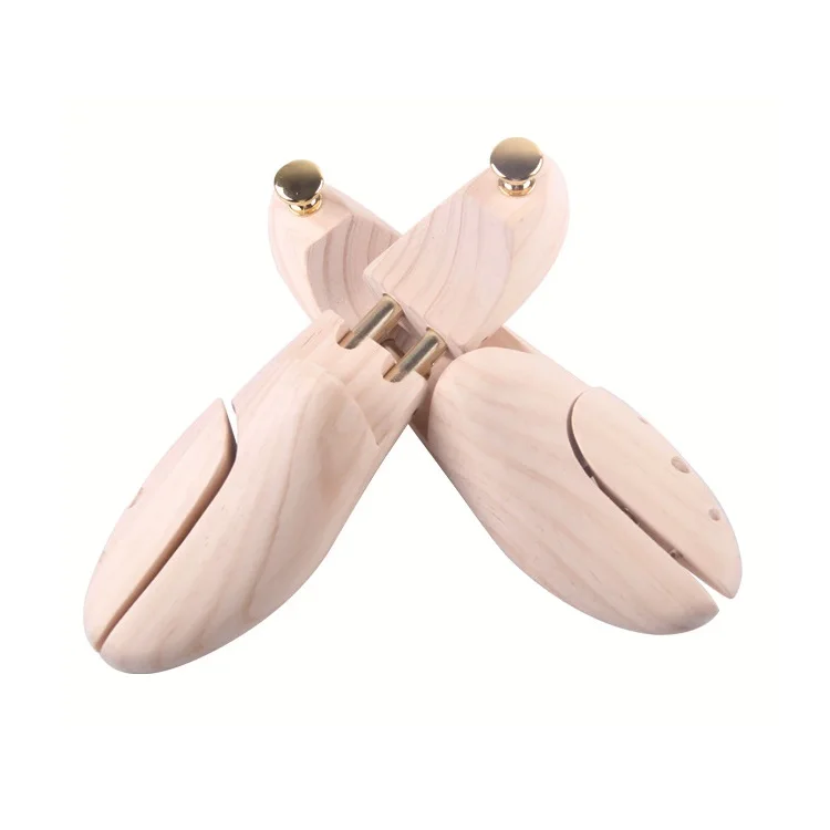 Регулируемый мужской двухтрубный расширитель для обуви из сосны