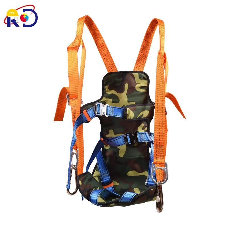 hanging chair type safety harness