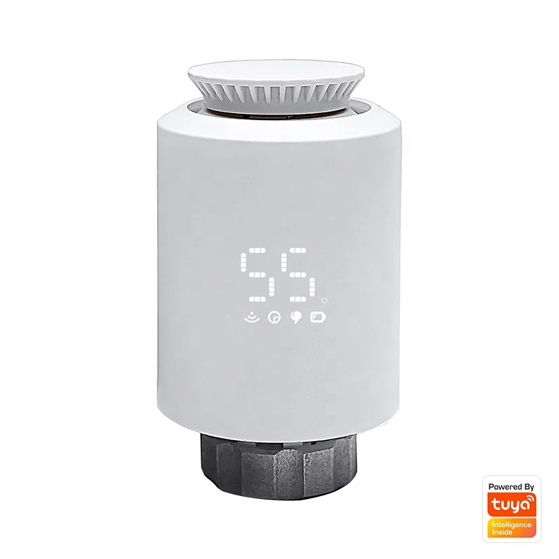 Tuya Zigbee 3.0 heating radiator thermostat wireless intelligent automatic radiator valve TYZS3 low power consumption