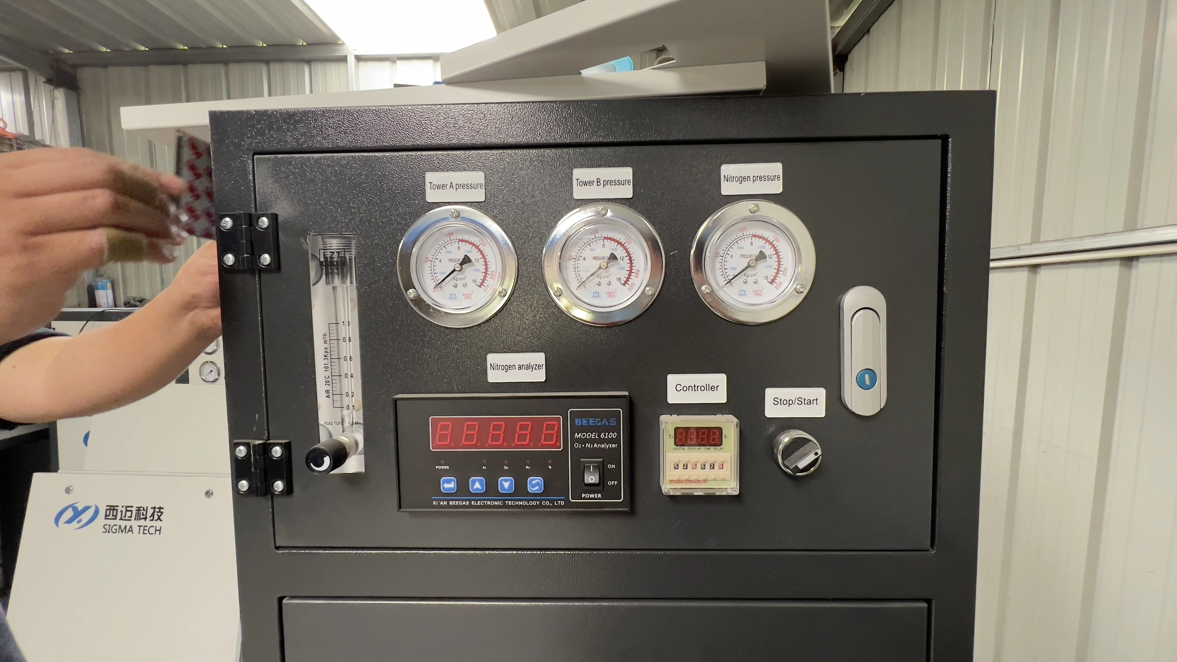 nitrogen blanket hypoxic generator nitrogen production hypoxic training low oxygen