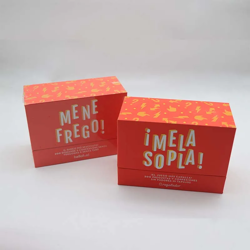 Customized Question Game Cards Printing Board Game Cards Wholesale  Deck Tarot Cards Carta De tarot