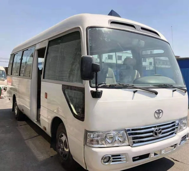 2013 Original Used Japanese to yota coaster  Bus,  30 Seats  15B 1hz Diesel Engine Manual