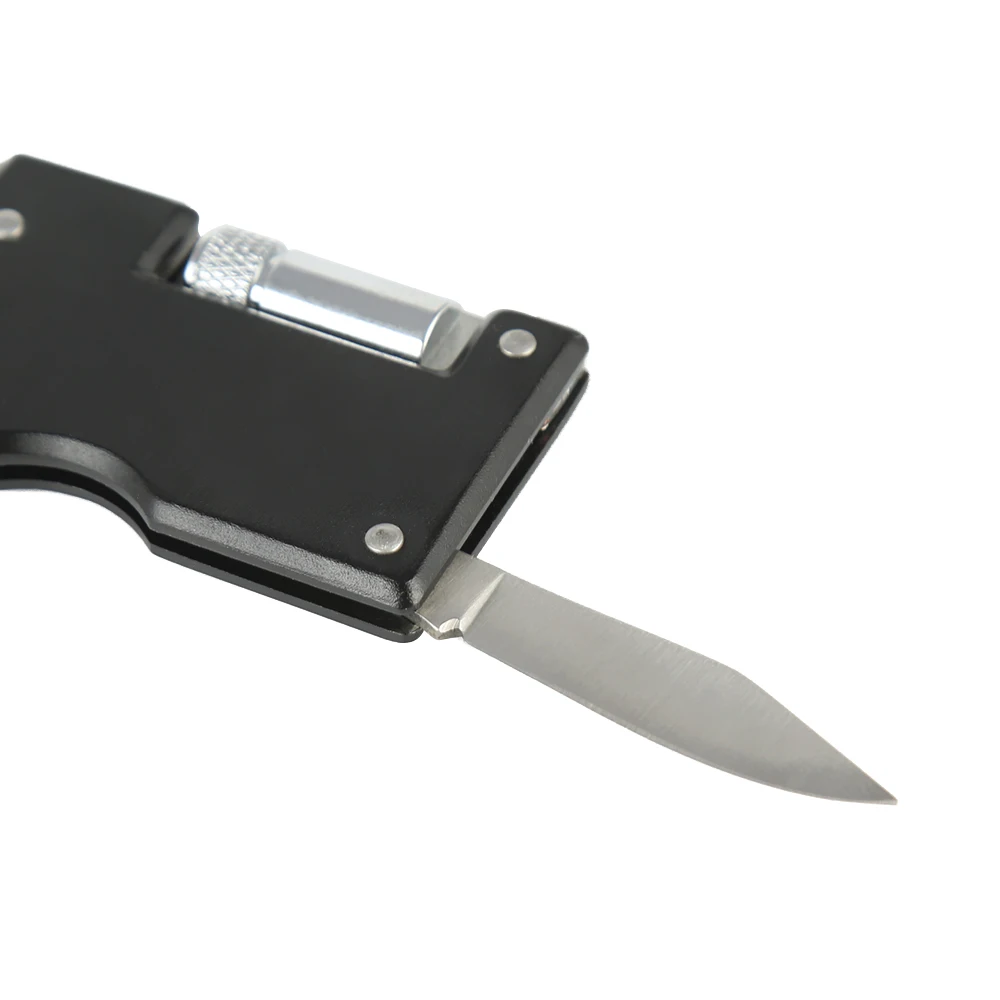 Promotional Gifts Multi Functional Beer Bottle Opener Manual Beer Opener with Led Light and Folding Knife