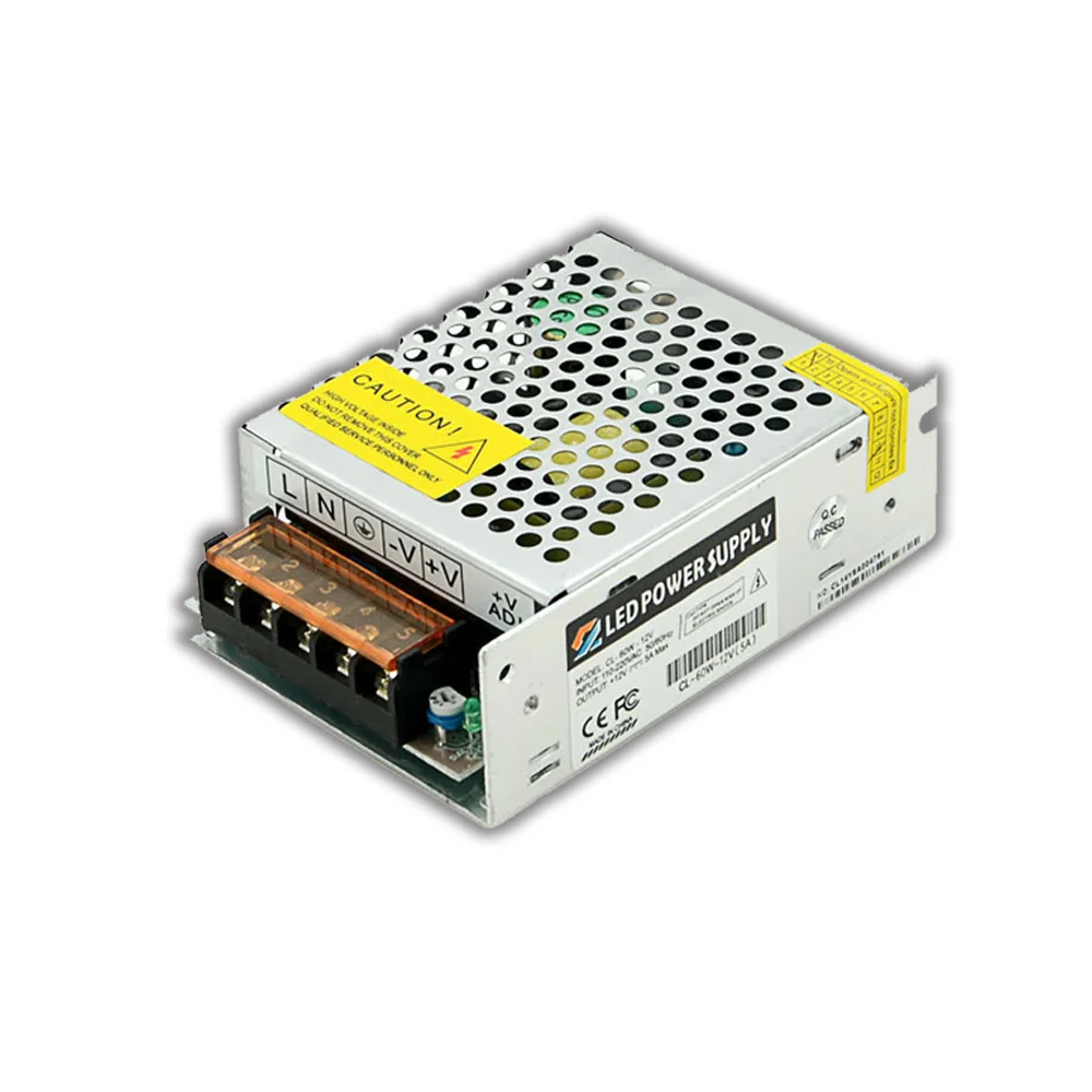 Smps Intelligent 5v 12v 24v 36v 48v Switching Power Supply 1A 2A 3A 5A 10A 15A 20A 30A 40A 50A For LED Strip Light CCTV LCD