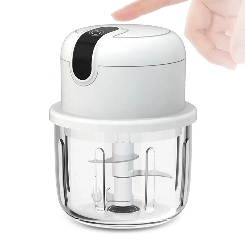 hand-held abs plastic hand pull manual grinder slicer cutter mincer crusher ginger garlic press machine set