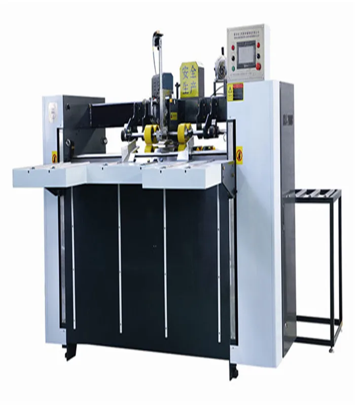corrugated cardboard semi-auto type stapler/ corrugated box stitching equipment / corrugated carton making machine