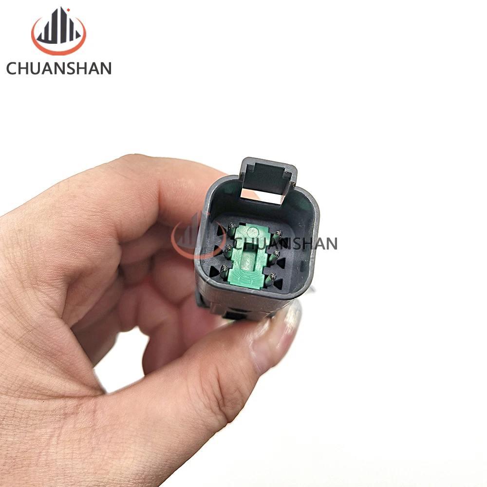 Deutsch DT06-6S and DT04-6P 6Pin Engine/Gearbox waterproof electrical connector with cable for car bus motor truck