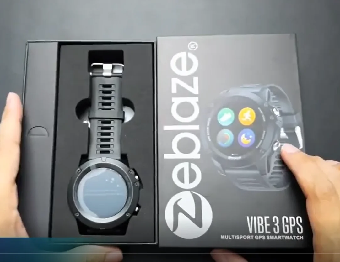 Zeblaze VIBE 3 GPS Smartwatch Heart Rate Multi Sports Modes Waterproof long Battery Smart Watch Zeblaze VIBE 3 GPS