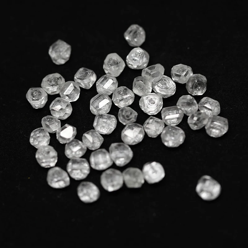 Синтетический лабораторный бриллиант выросший 4 карата HPHT CVD белый рассыпчатый бриллиант необработанный бриллиант