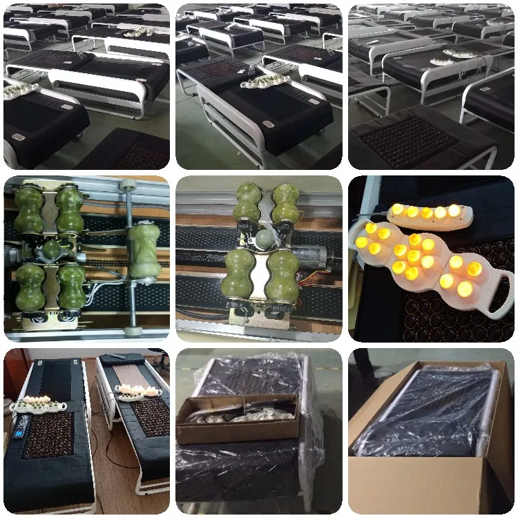 
Meiyang oem Korea folding jade roller thermal massage bed wholesale 