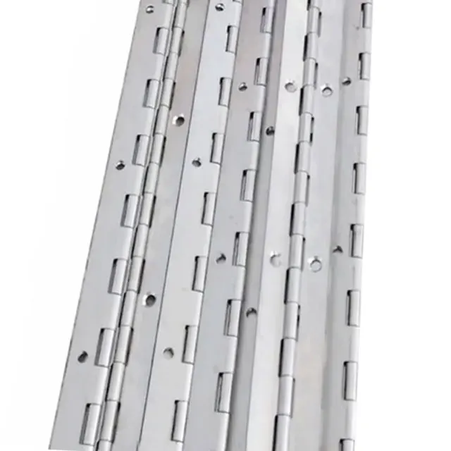 100PCS  Wholesale Price 1800mm Multiple specifications Piano Hinges 201# Heavy Duty Continuous Hinge