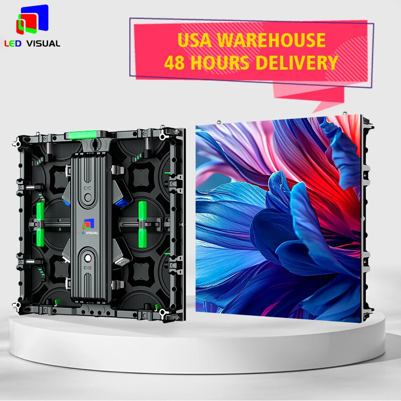 High Resolution LED Church Stage Backdrop Led Screen Seamless SMD Outdoor Rental LED Video Wall Display