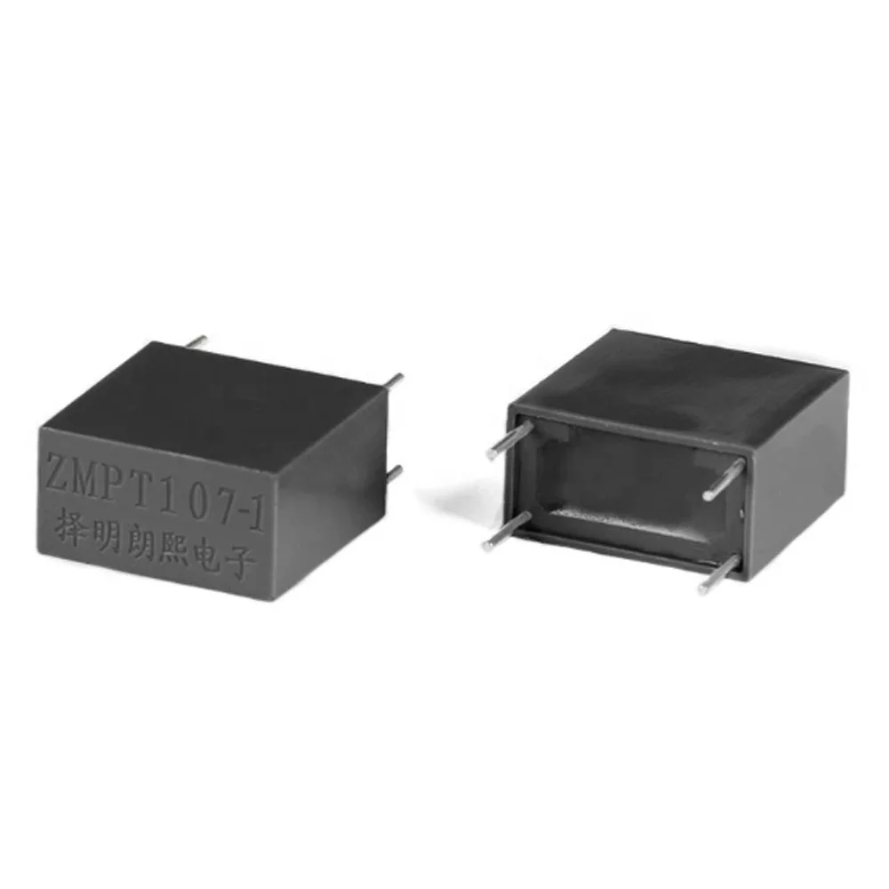 ZMPT107 2 мА/2 мА Высокоточный миниатюрный микротрансформатор напряжения датчик изоляции тока Напряжение 3000 В изоляционное