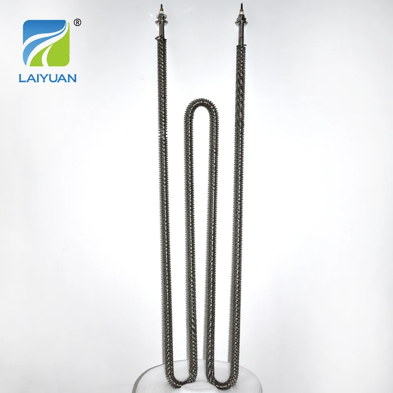 220V 2KW Air Heater Finned Heating Element Oven Dryer